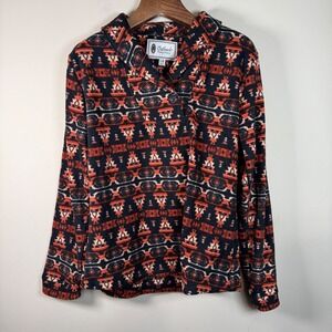 Outback Trading Co. Southwest Janet Pullover Shawl Collar L Ranch Casual